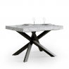 Table à manger cuisine extensible 90x130-234cm marbre Volantis Marble Offre