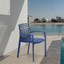 Chaise en polypropylène accoudoirs jardin café Grand Soleil Gruvyer Arm Achat