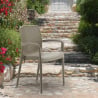 Chaises de Jardin Boheme Grand Soleil Bar avec accoudoirs Poly-rotin Catalogue