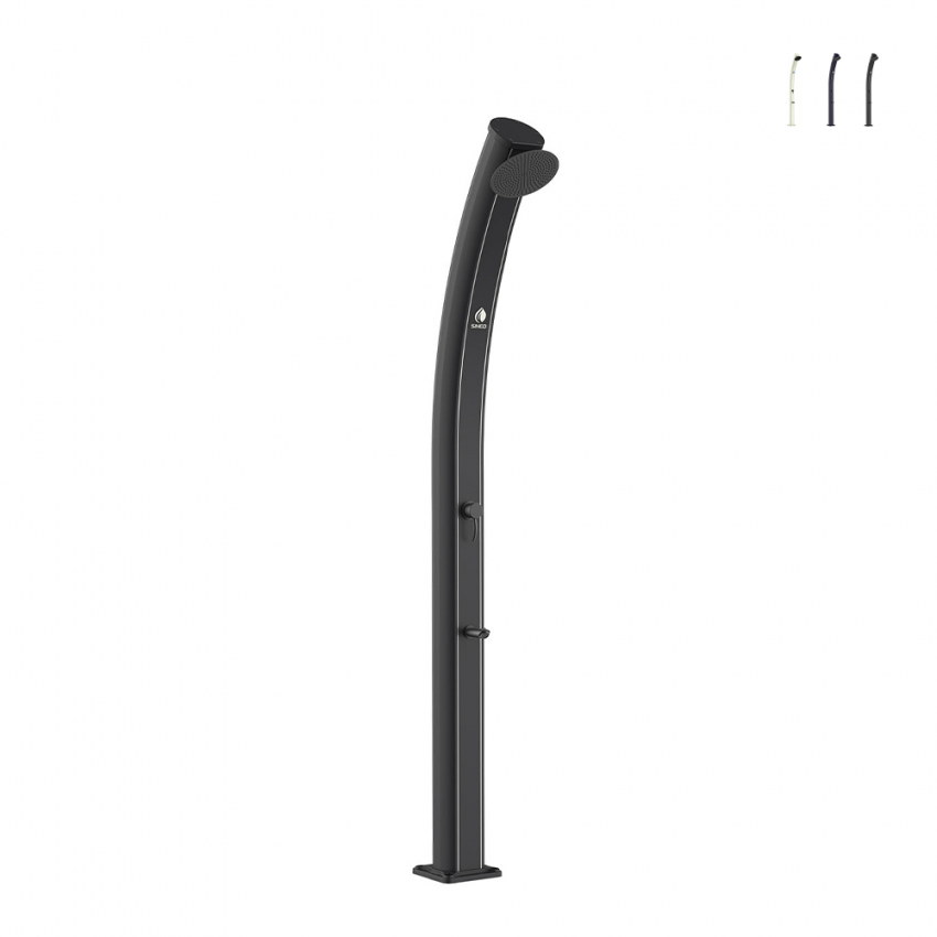 Douche solaire 35lt extérieure piscines de jardin mitigeur lave-pieds Dafne Douche solaire 35lt extérieure piscines de jardin mitigeur lave-pieds Dafne