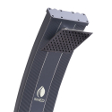Douche extérieure solaire 30lt jardin piscines pommeau de douche mitigeur lave-pieds Lea Réductions