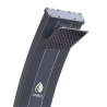 Douche extérieure solaire 30lt jardin piscines pommeau de douche mitigeur lave-pieds Lea Réductions