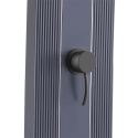 Douche extérieure solaire 30lt jardin piscines pommeau de douche mitigeur lave-pieds Lea Catalogue