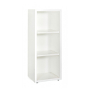 Bibliothèque blanche en bois avec 3 casiers réglables en hauteur Easybook Offre
