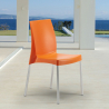 20 Chaises Grand Soleil Boulevard plastique polypropylène empilables stock Caractéristiques