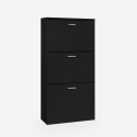 Meuble chaussure vertical 3 portes 18 paires Batu 