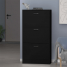 Meuble chaussure vertical 3 portes 18 paires Batu 