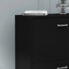 Meuble chaussure vertical 3 portes 18 paires Batu 