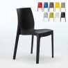Chaise en polypropylène empilable Salle à Manger café bar Rome Grand Soleil 
