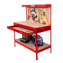 Ensemble établi et râtelier avec tiroir pour garage atelier Max 120x60x150 cm 