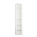 Bibliothèque colonne couleur blanche 6 casiers Tower Offre