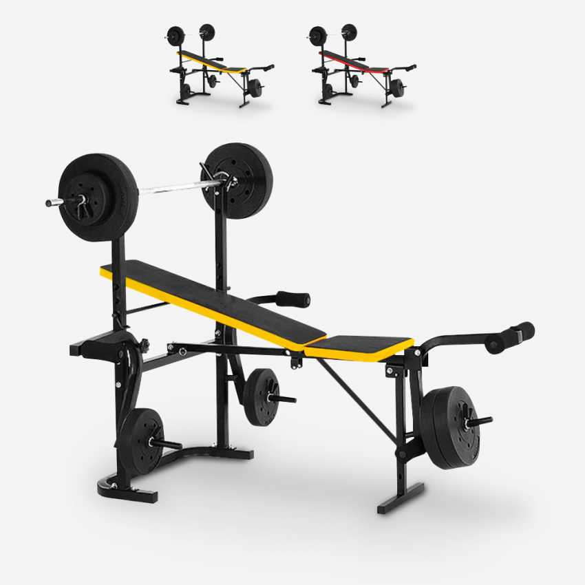 Machine Musculation Station Multifonction Fitness Pro Squat Butterfly Banc  Neuf