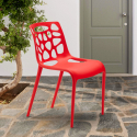 Lot de 24 Chaises de cuisine restaurant bar et café Gelateria 