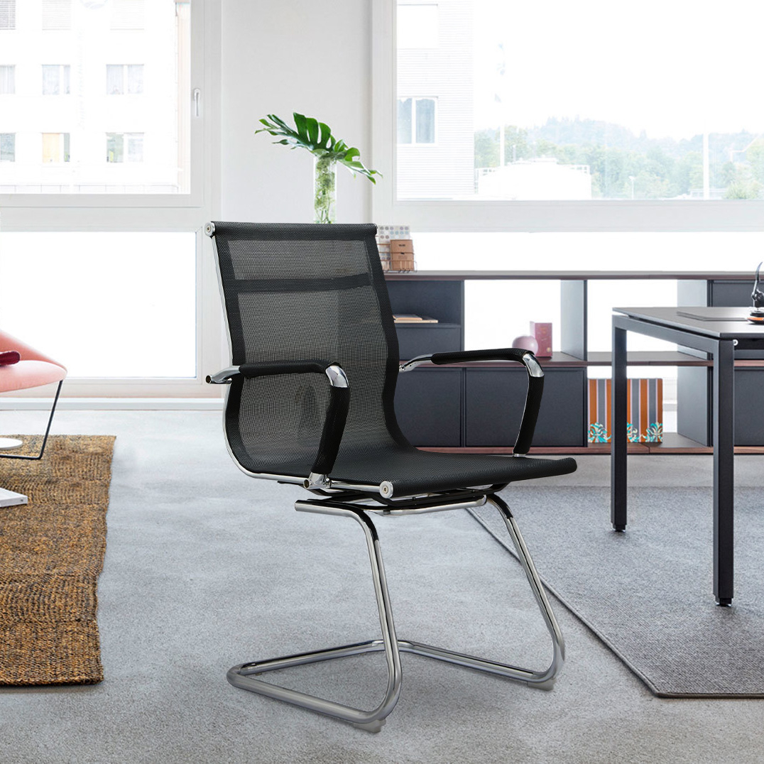 Chaise de bureau ergonomique au design moderne avec pieds luge Kog V