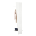 Armoire porte-Manteau d'entrée chambre  2 étagères Blanc Vega Hang Offre