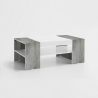 Table basse de salon 110x60cm design moderne Cherry Concrete Offre