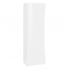 Armoire d'entrée de salon design 5 étagères blanc brillant Arco Wardrobe Offre