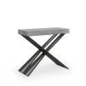 Console design extensible 90x40-300 cm table moderne Diago Concrete Offre
