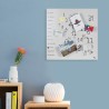 Calendrier tableau magnétique mural salon bureau cuisine Krok 1 Catalogue