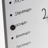 Calendrier tableau magnétique mural salon bureau cuisine Krok 1 Dimensions