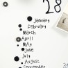 Tableau magnétique calendrier mural bureau salon cuisine Krok 3 Choix
