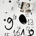 Tableau magnétique calendrier mural bureau salon cuisine Krok 3 Modèle