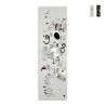 Tableau magnétique calendrier mural bureau salon cuisine Krok 3 Promotion