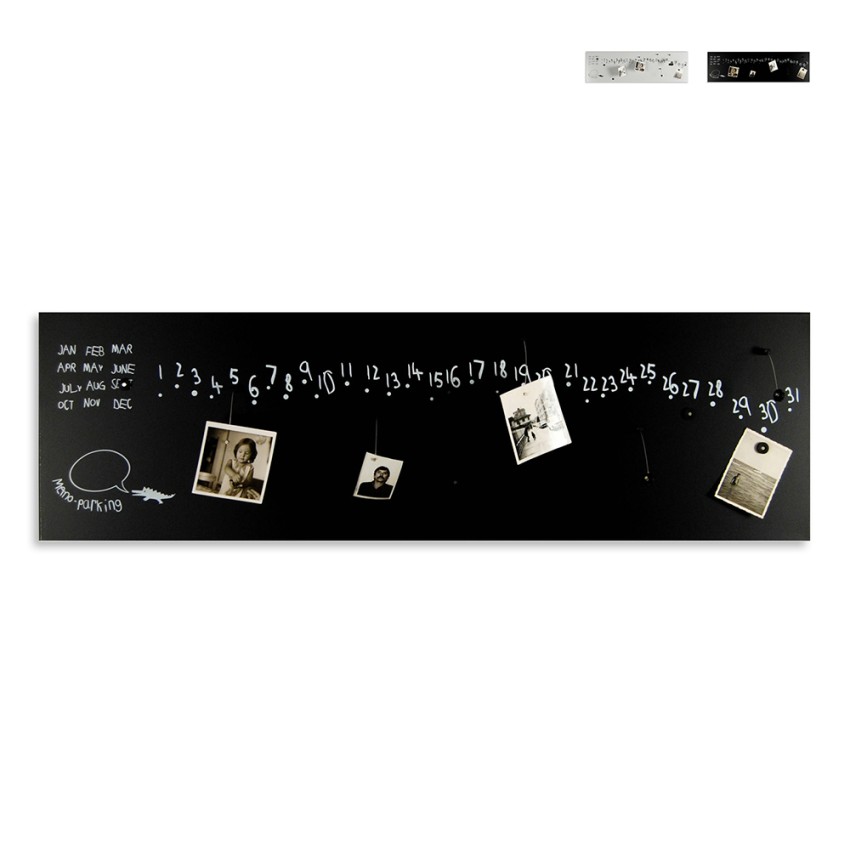 Tableau magnétique calendrier mural pour salon, cuisine, bureau Krok 2 Promotion