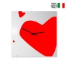 Horloge murale moderne design cœur salon cuisine AmOre Vente