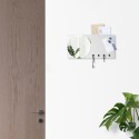 Miroir mural porte-clés, organisateur ardoise magnétique Mirror&More Vente