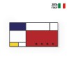 Porte-clés mural moderne tableau magnétique porte-objets Mondrian Vente