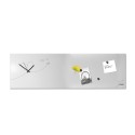 Horloge murale design moderne avec tableau noir magnétique Paper Plane Catalogue