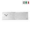 Horloge murale design moderne avec tableau noir magnétique Paper Plane Offre
