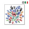Horloge murale design moderne colorée salon bureau Matisse Vente