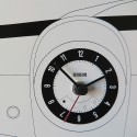 Horloge murale tableau magnétique porte-clés design moderne Cinquino Choix