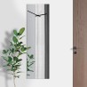 Miroir horloge mural design moderne vertical Narciso Vente