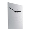 Miroir horloge mural design moderne vertical Narciso Catalogue