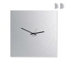 Horloge murale carrée miroir design moderne Narciso Promotion
