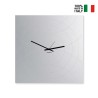 Horloge murale carrée miroir design moderne Narciso Offre