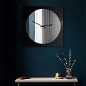 Horloge murale avec miroir rond cadre design moderne Narciso Catalogue