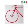 Horloge murale carrée 80x80cm design vélo Bike On Big Offre