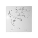 Tableau magnétique mural décoratif moderne Belleza es tu cabeza Remises
