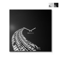 Horloge murale moderne décorative bureau salon Ride and Live Promotion
