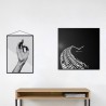 Horloge murale moderne décorative bureau salon Ride and Live Vente