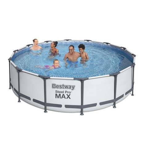 Piscine hors-sol Bestway 56950 Acier rond Pro Max 427x107cm
