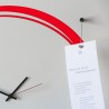 Horloge murale moderne décorative style japonais 50x50cm S-Enso Réductions
