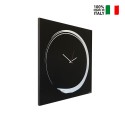 Horloge murale moderne 80x80cm décorative style japonais S-Enso Big Prix