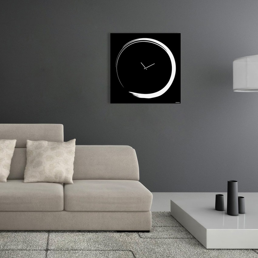 Horloge murale moderne 80x80cm décorative style japonais S-Enso Big Vente Horloge murale moderne 80x80cm décorative style japonais S-Enso Big Vente