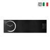 Horloge murale design S-Enso avec tableau magnétique et calendrier horizontal Offre