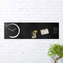 Horloge murale design S-Enso avec tableau magnétique et calendrier horizontal Vente